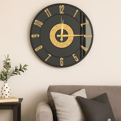 Eclipse 12-Modern and Sleek Wall clock for Home and Office