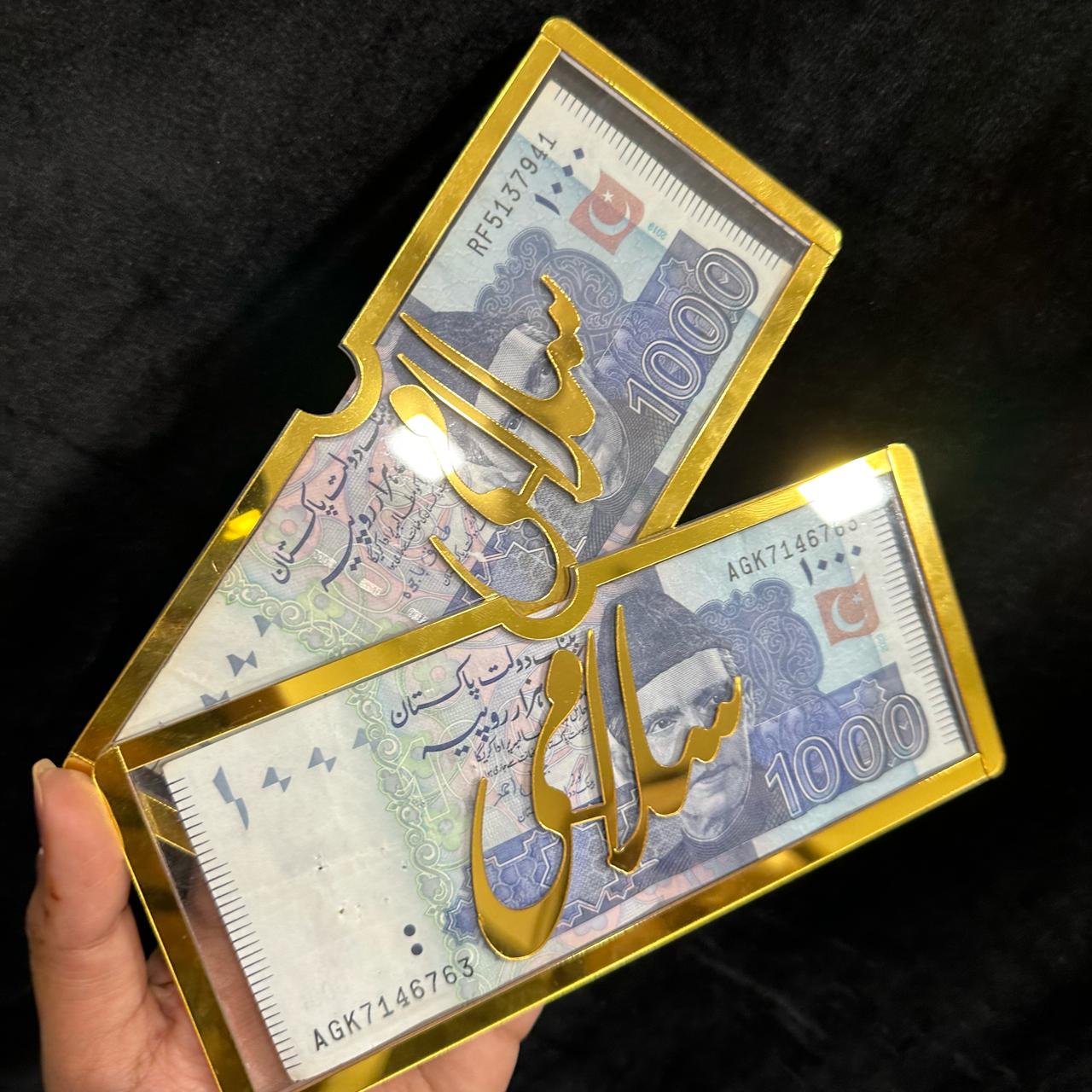 Acrylic Wedding Gift Envelope – Elegant Greeting & Money Holder for Special Occasions