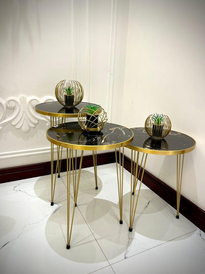 Modern Coffee Tables – Nesting End Tables & Side Tables Set for Stylish Living