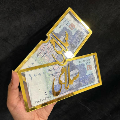 Acrylic Wedding Gift Envelope – Elegant Greeting & Money Holder for Special Occasions